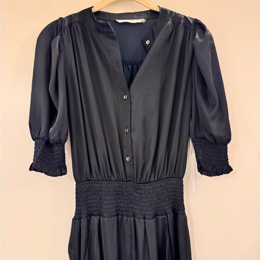 Black Jumpsuit with Gold Buttons NWT!! - Picture 6 of 12